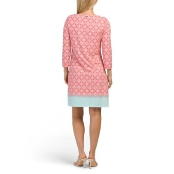 Cabana Life Coral Tides Shift Dress Coastal UPF 50 Swimsuit Coverup Size Large - Picture 15 of 16